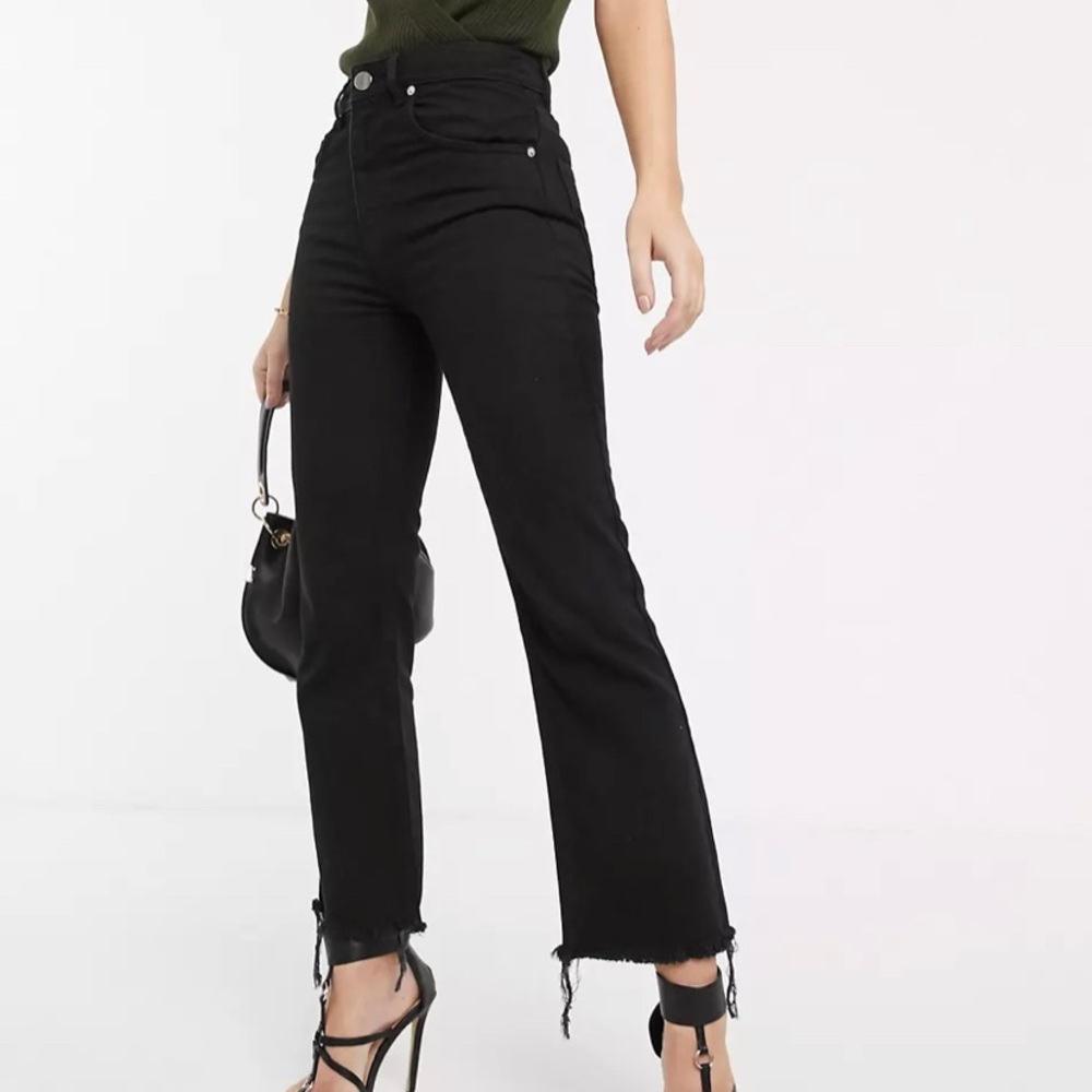 ASOS Cropped Flare Jeans